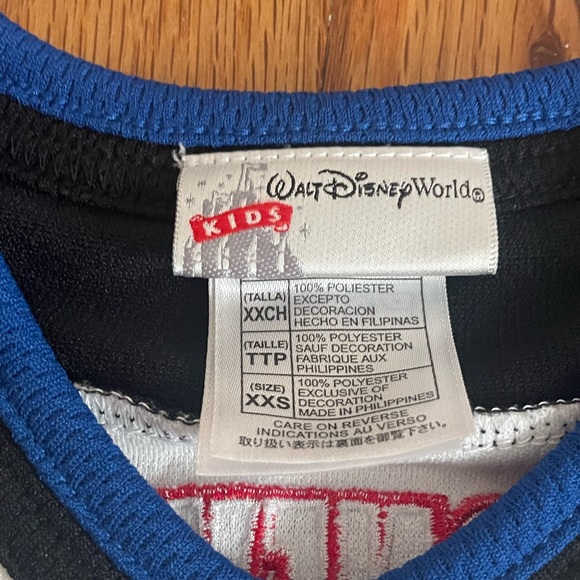 VINTAGE COLLECTIBLE DISNEY WORLD HOCKEY JERSEY 2008 - Picture 2 of 5